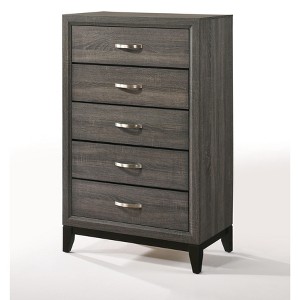 PAGED Dresser with Drawers Contemporary Glam Style Storage Drawers with Embossed Crocodile Patten for Living Room, Hallway, Office - 1 of 4