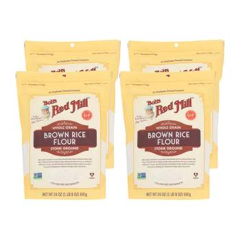Bob's Red Mill Gluten Free Brown Rice Flour - Case of 4/24 oz