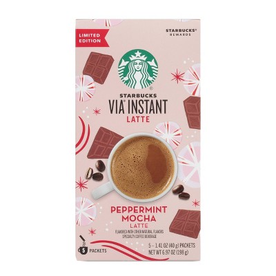 starbucks peppermint mocha ground coffee target