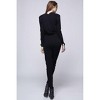 Women's Wrap Front Jumpsuit - Charme - 3 of 4