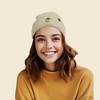 Dalix Mushroom Frog Embroidered Beanie Hat Cotton Cute Winter Fall Cap Womens - 2 of 4