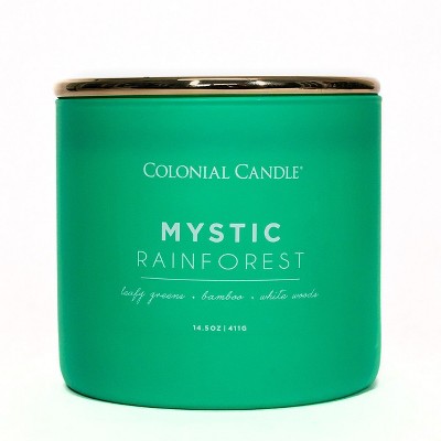 Mystic Rainforest Green 3-Wick Soy Jar Candle 14.5oz