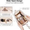 Narwey Checkered Makeup Bag Women Wide-open Make up Bag - 2 of 3