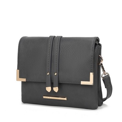 MKF Collection Valeska Multi Compartment Crossbody Purse by Mia k