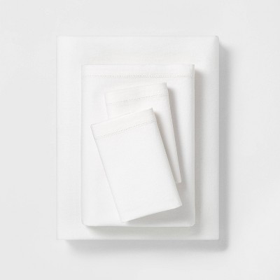 Linen Blend with Hem Stitch Sheet Set - Hearth & Hand™ with Magnolia