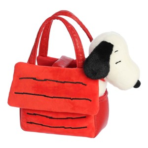 Aurora Small Fancy Pal Snoopy's House Peanuts Timeless Stuffed Animal Red 8" - 1 of 4