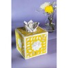 Jodhpur Mother of Pearl Tissue Box Cover, Mustard - image 2 of 4