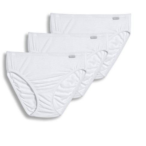 Jockey Women's Underwear Plus Classic French Cut Pack, Ivory • Price »