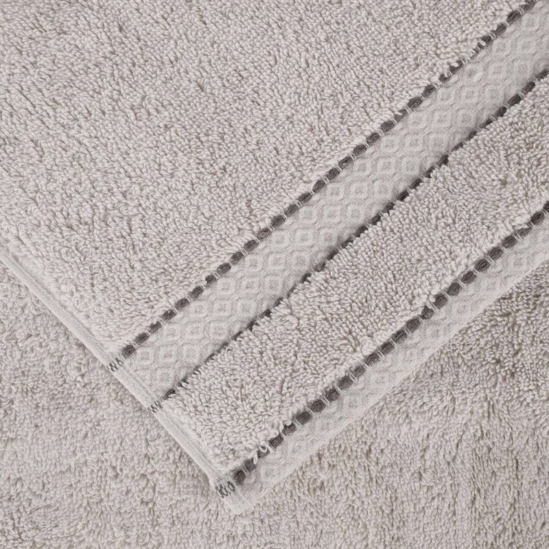 Cotton Heavyweight Ultra-Plush Luxury 8 Piece Towel Set by Blue Nile Mills, 4 of 9