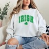 Simply Sage Market Women's Graphic Sweatshirt Irish Varsity Grunge St. Patrick's Day - 2 of 3