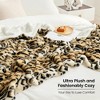 Cozy Bliss Faux Fur Throw Blankets Soft Animal Print Blanket for Couch Bed - 3 of 4