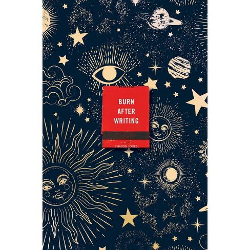 Burn After Writing Celestial By Sharon Jones Paperback Target