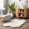 Nuloom Corra Cozy Plush Faux SheepSkin Pet Friendly Premium Machine Washable Area Rug - 2 of 4
