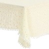 Unique Bargains Rectangle Cotton Yellow Restaurant Picnic Party Tablecloth 1 Pc - image 4 of 4