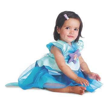 Infant Girls' Disney Deluxe Ariel Costume - Size 12-18 months - Blue