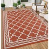 Outdoor Rugs, Patio Rugs - 9x18 Large Waterproof Reversible Plastic Straw Rug, Easy Cleaning for RV, Porch, Deck, Balcony, Camping - 2 of 4