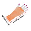 Allegra K Women's Mesh Fingerless Fishnet Gloves - 3 of 4