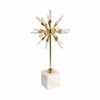 Decorative Crystal Starburst Statue with Base for Home Decor - Stylish Sculpture Accent for Office, Shelf, and Living Room Decor - 4 of 4
