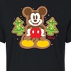 Women's - Disney - Mickey Cookie Cropped Graphic T-Shirt - 2 of 4