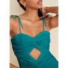 VENUS Womens Ruched Cutout Maxi Dress - 3 of 4
