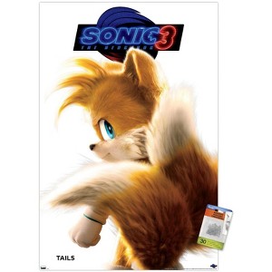 Trends International Sonic The Hedgehog 3 - Tails Feature Series Unframed Wall Poster Prints - 1 of 4