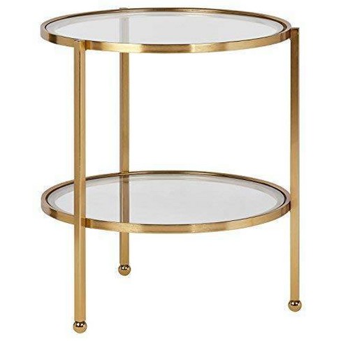 Gold side best sale table target