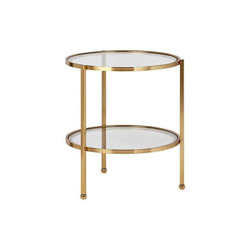 Addison Side Table Gold - Adore Decor, 1 of 4