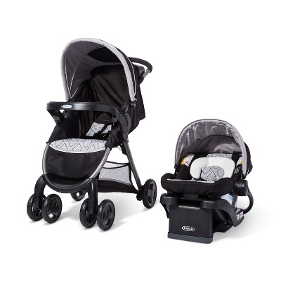 fast action fold jogger click connect travel system