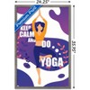 Trends International Keep Calm and Do Yoga Framed Wall Poster Prints - 3 of 4