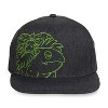 Pokemon Center Venusaur Charcoal Flat-Bill Hat (One Size-Adult) - 3 of 4