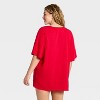 Women's Graphic Oversized T-Shirt Sleep Dress - Wild Fable™ - 2 of 3
