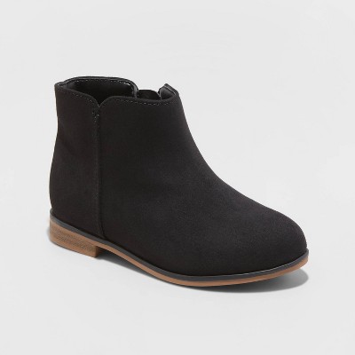 Black short hot sale boots for girls