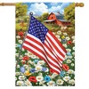 Briarwood Lane Spring House Flag 40x28 For Outdoor American Flower Field For Spring House Flag - 2 of 4