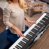 SUGIFT 88-Key Electric Keyboard Portable Digital Piano with Bluetooth Audio/MIDI, 10-Hour Battery, Stand, Pedal, Carrying Bag - 2 of 4
