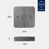 Best Choice Products 330lb Capacity Fillable Heavy-Duty Outdoor Cantilever Umbrella Base w/ Easy-Fill Spouts - 2 of 4