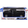2006 Chevrolet Silverado 1500 Pickup Truck Black "Die-Cast Collection" Series 1/25 Diecast Model Car by Motormax - 3 of 3