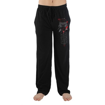 Star Wars Kylo Ren Helmet Men's Black Sleep Pants