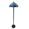 Chloe Lighting Bavarian Tiffany-style 2 Light Victorian Floor Lamp 18" Shade - 2 of 2