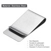 Unique Bargains Stainless Steel Slim Clips for Food Bag Sealing Paper File Photo - 3 of 4