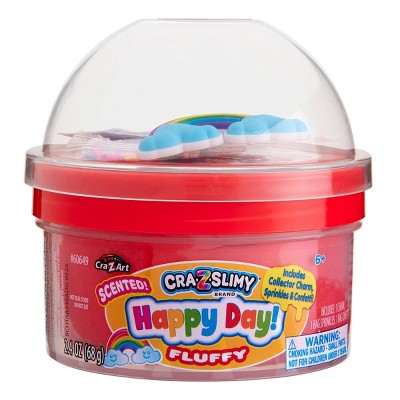 Cra-Z-Slimy Slime Dome Red Happy Day