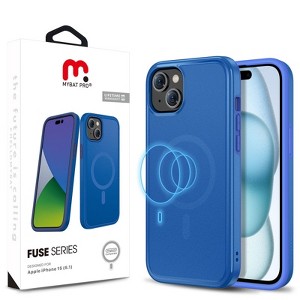 MyBat Pro Fuse Series w/ MagSafe Case for Apple iPhone 15 (6.1) - Blue - 1 of 4