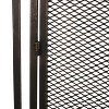 CENGHU Modern Single Panel Iron Fire Screen Wrought Iron Fireplace Safety Screen Decorative Scroll Spark Guard Cover - 4 of 4