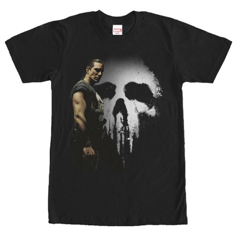 Men's Marvel The Punisher T-Shirt - Black - Small