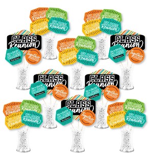Big Dot of Happiness Still Got Class - High School Reunion Party Centerpiece Sticks - Showstopper Table Toppers - 35 Pieces - 1 of 4