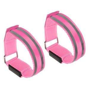 Unique Bargains Personal Reflectors for Night Run Safety LED Light Up Wristband 14.17 Inch 2 Pcs - 1 of 4