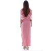 Just Love Summer Dresses for Women - Placement Print Smocked  Maxi Sundresses - 3 of 3