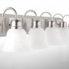 Quorum Lighting 5 - Light Vanity in  Satin Nickel - 2 of 4
