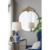 Grungis Arched Wall Mirrors with Metal Frame,Decorative Dressing Wall-Mounted Decor Mirror for Bathroom,Living Room - 2 of 4