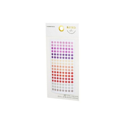 Post-it Dot Stickers - Pink/Purple