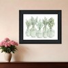 HomeRoots Simply Sage Black Framed Print Wall Art - 2 of 4